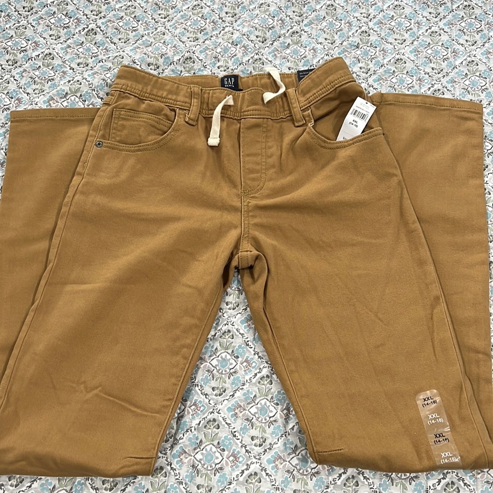 Gap high stretch slim pull on pants